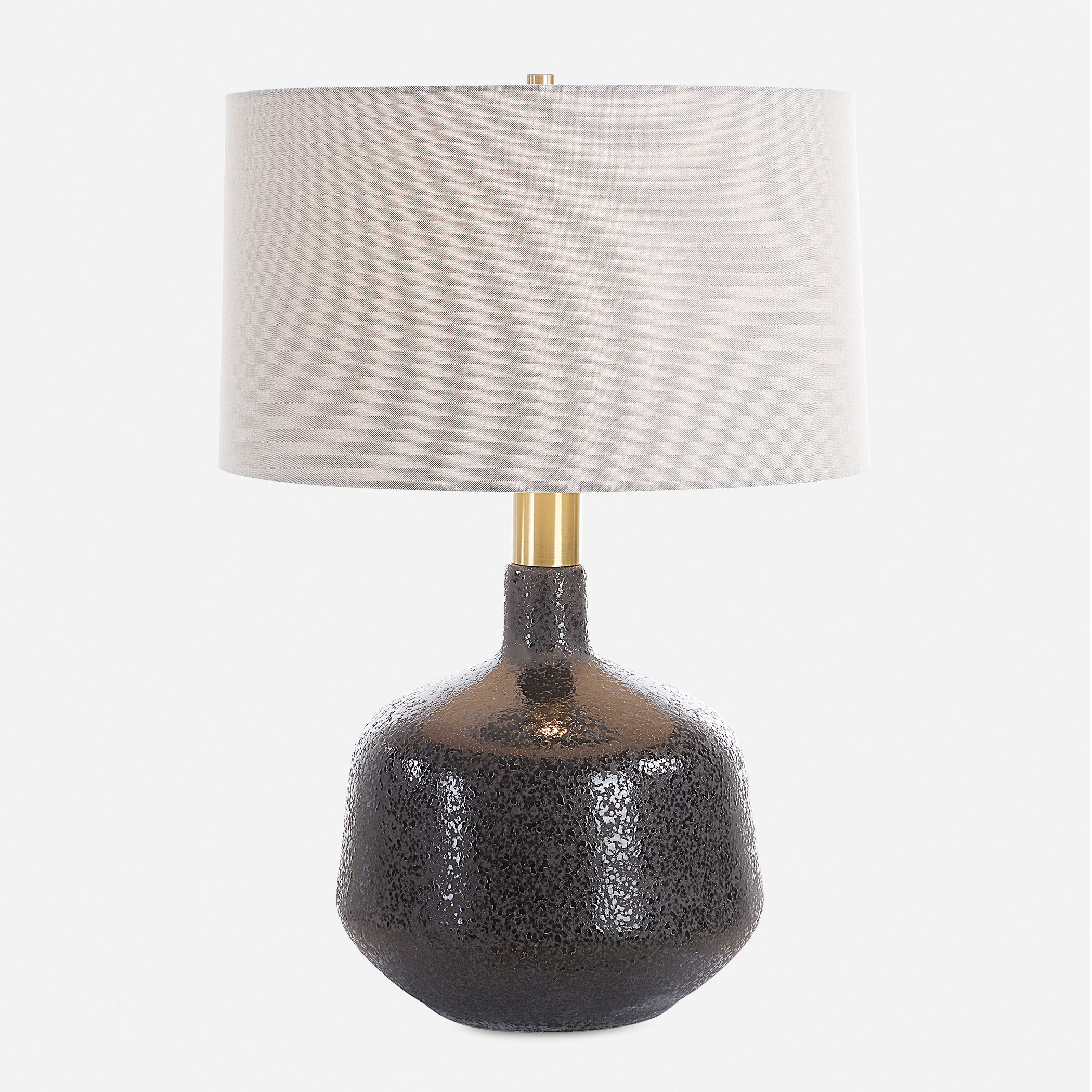 Flanagan Mottled Gloss Table Lamp large image 