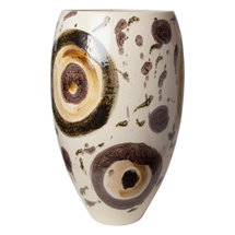 Online Designer Combined Living/Dining Earthtone Spots Vase