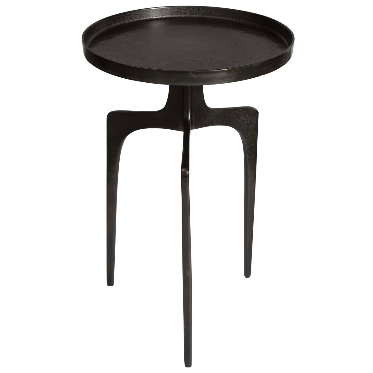 Kenna Bronze Accent Table, Side & End Table by Uttermost, 16" width x 25" height x 16" depth View 5