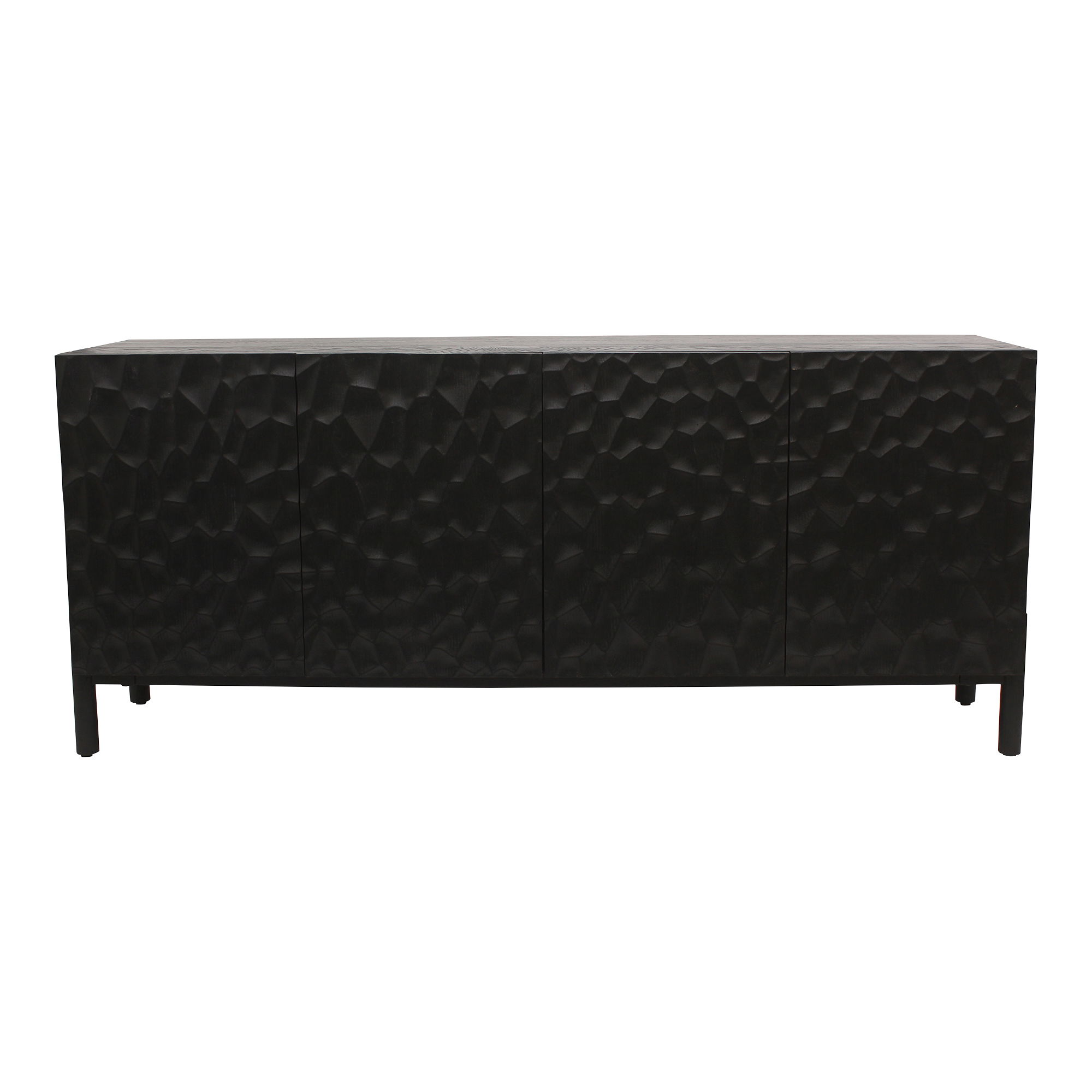 Misaki Sideboard Black, Cabinets & Sideboard by Moe's Home, 71" width x 31.5" height x 17.75" depth View 1