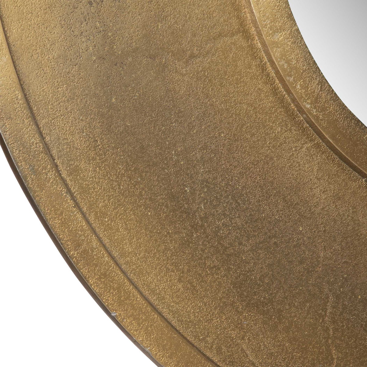 Axel Round Brass Mirror, by Uttermost, 30" width x 30" height x 1.5" depth View 6