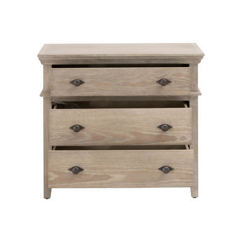 Oxford 3-Drawer Nightstand