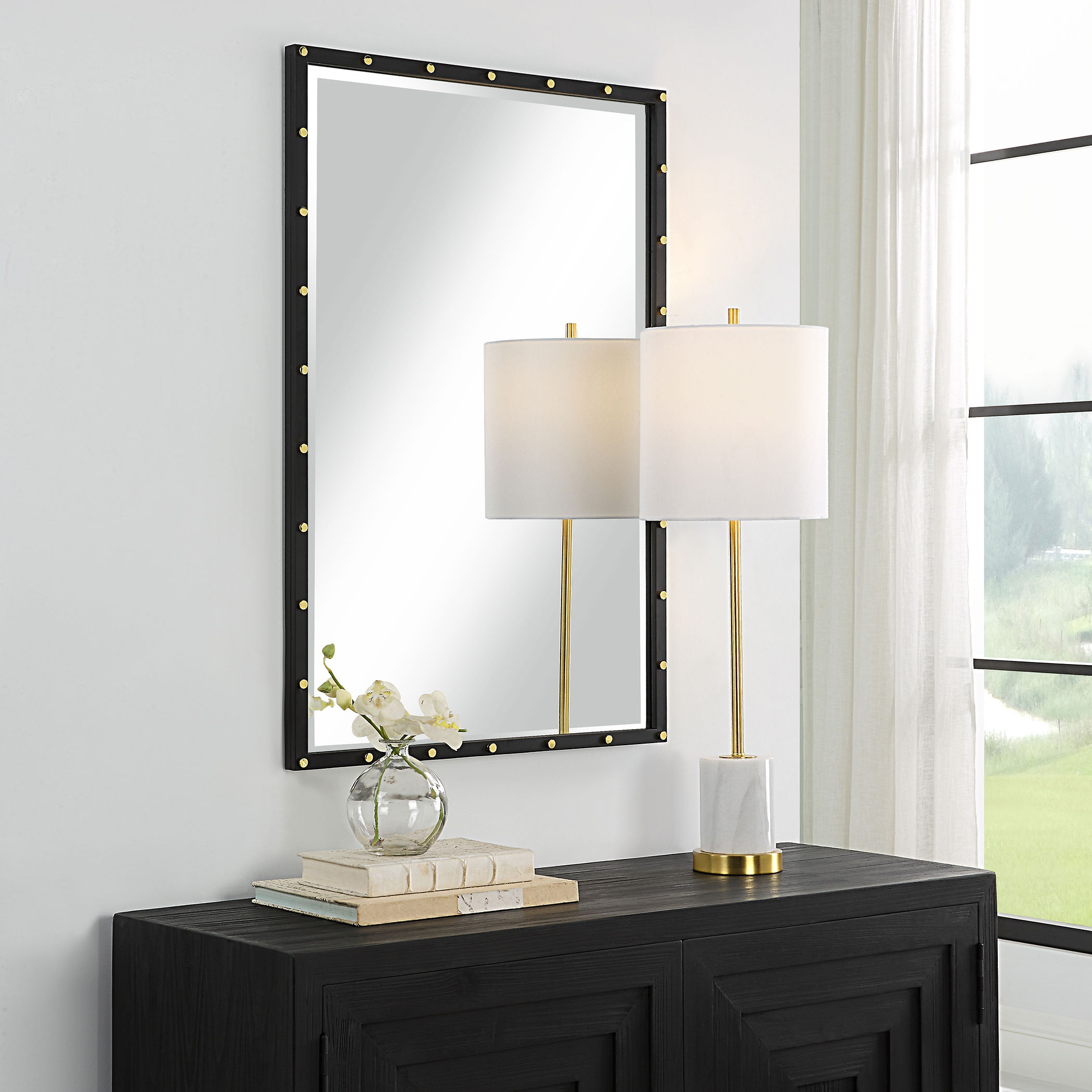 Benedo Industrial Vanity Mirror large image 