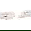 Otis 2 Piece Chaise Sectional Slipcover RAF Natural thumbnail 0