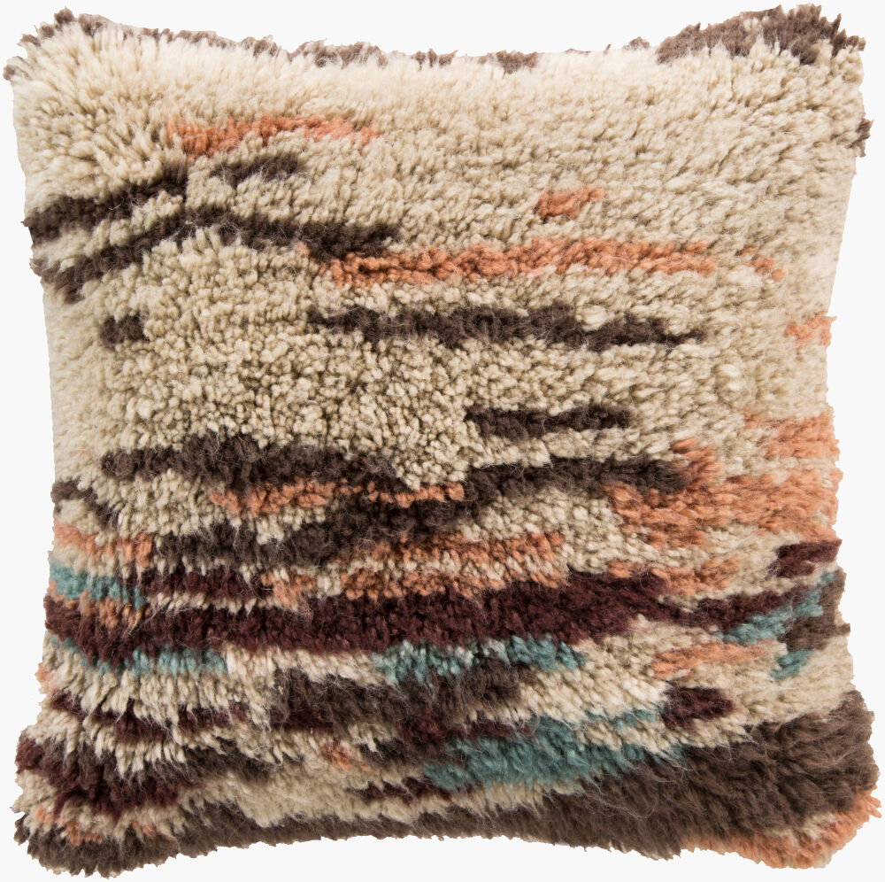 Mammoth Accent Pillow, Decorative Pillow by Surya, 22" length x 22" width