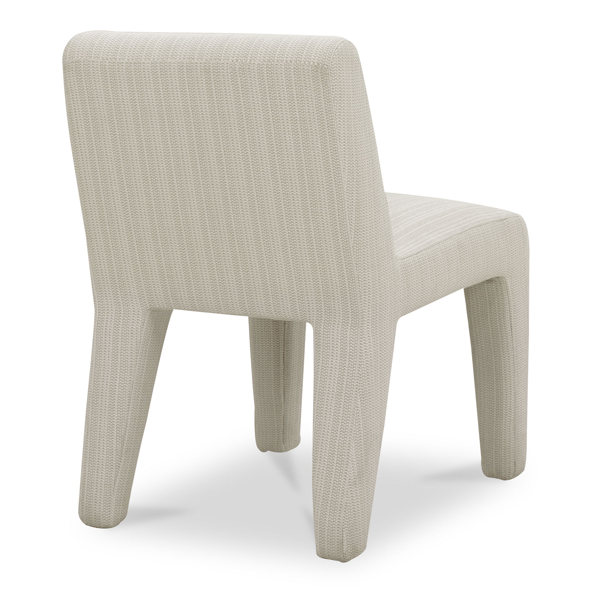 Verona Outdoor Dining Chair Cream, Outdoor Chair by Moe's Home, 1'9.6" width x 2'8.6" height x 2'4" depth View 3