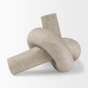 Otto  Sandstone Resin Large Knot Sculpture Decorative Object, by Mercana, 12.01" length x 10.47" width x 7.48" height thumbnail 4