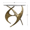 Graciano Glass Side Table, Side & End Table by Uttermost, 28" width x 26.5" height x 28" depth thumbnail 3