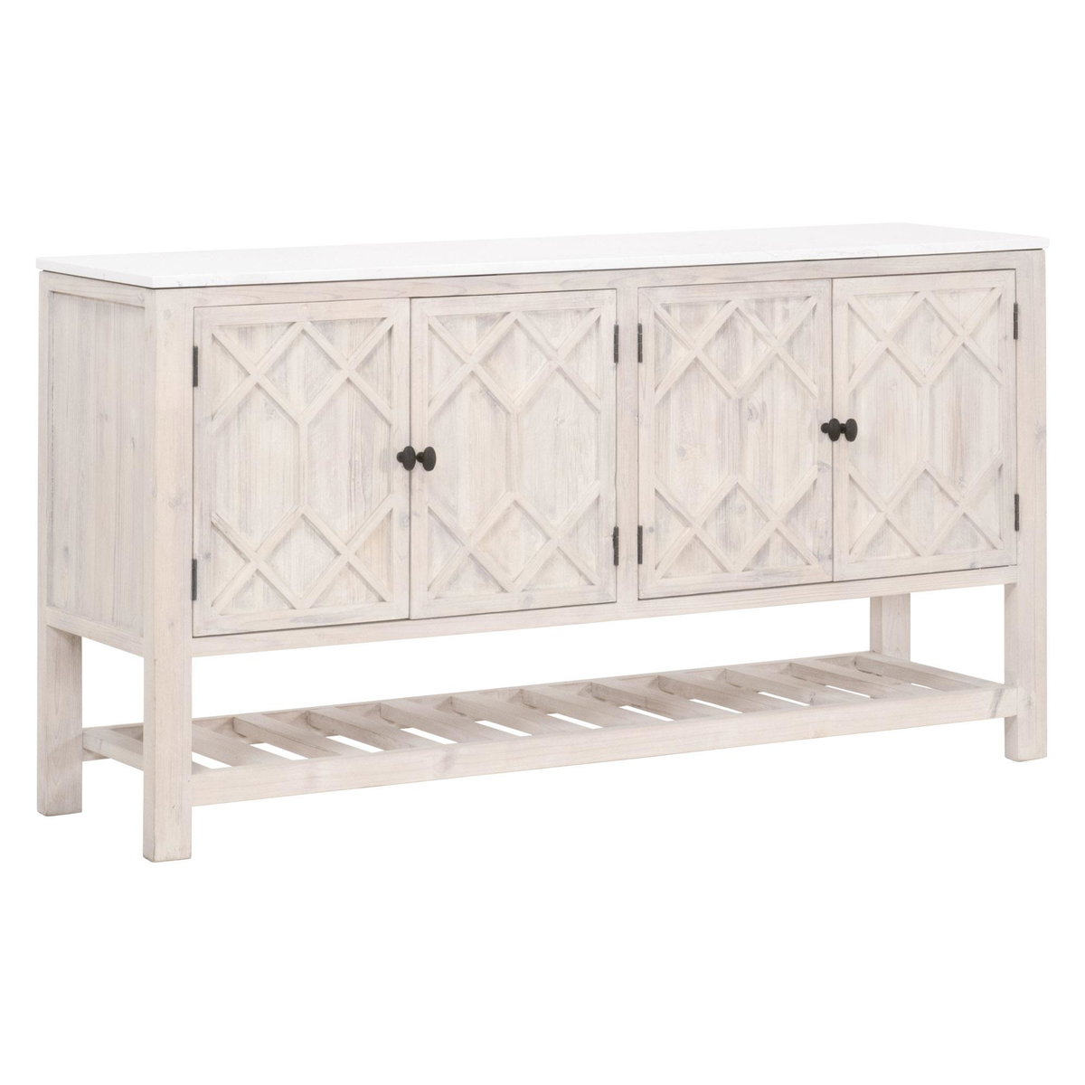 Willow Media Sideboard, Cabinets & Sideboard by Essentials for Living, 67" width x 35.75" height x 18.25" depth View 6