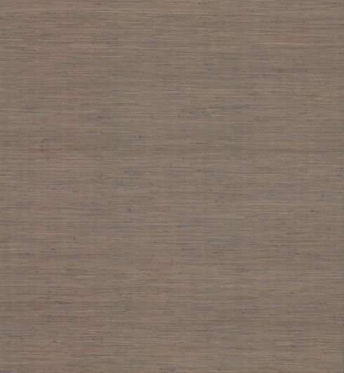 Threaded Jute Brown Wallpaper