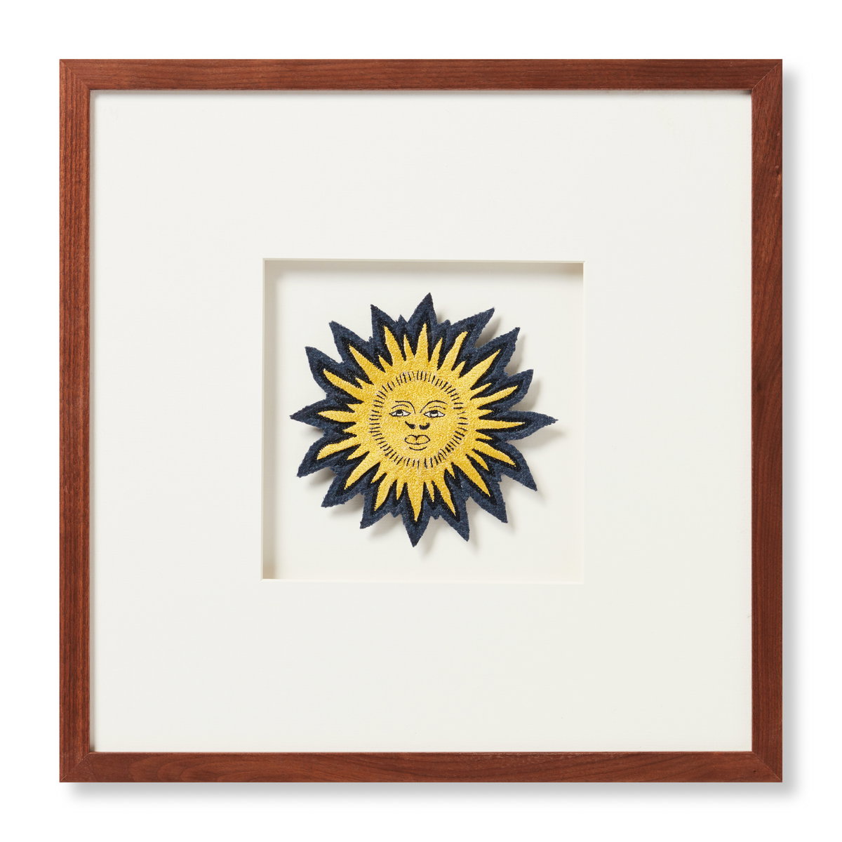 Loloi Beams Patch Wall Art, Wall Hanging, 16" length x 16" width