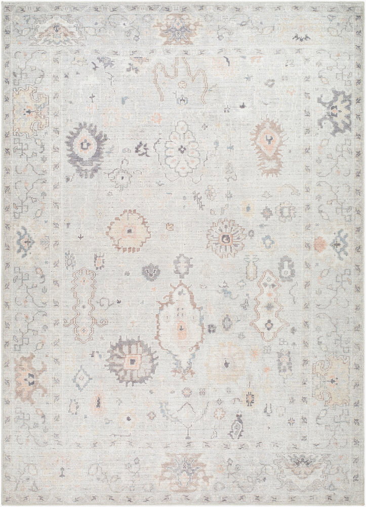 Marlon Machine Woven Rug, by Surya, 1'3.75" length x 1'3.75" width