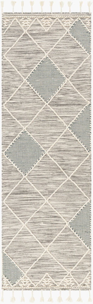 Norwood Handmade Rug, by Surya, 8' length x 2'6" width