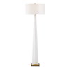 Rosin White Floor Lamp, by Uttermost, 1'8" width x 5'6.25" height x 1'8" depth thumbnail 7