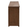 Nico Sideboard Brown, Sideboards & Buffet by Dovetail, 109.5" width x 31.5" height x 17.5" depth thumbnail 3