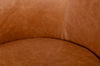 Braxton Leather Swivel Chair, Brown thumbnail 5