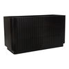 Povera 6 Drawer Dresser Black thumbnail 2