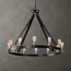 Marlow 12 Light Circle Chandelier, Ceiling Light by Uttermost, 40.25" width x 34.75" height x 40.25" diameter thumbnail 1