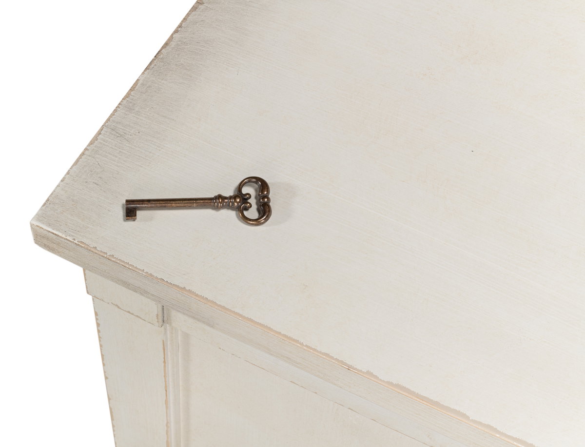 Lionisio Buffet,75',Stucco Wht,Wood Drs, Cabinets & Sideboard by Sarreid, 75" length x 15" width x 37" height View 7