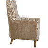 Kiango Animal Pattern Armchair, Accent Chair by Uttermost, 30.5" width x 42.5" height x 33" depth thumbnail 7