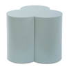 Beven Outdoor Light Blue Accent Table, Outdoor Table by Uttermost, 1'5.75" width x 1'4" height x 1'5.75" depth thumbnail 1