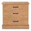 Tade 3 Drawer Nighstand Honey Pine thumbnail 0