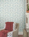 Sparrow & Oak Glacial Blue Peel & Stick Wallpaper thumbnail 1