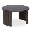 Penny Small Coffee Table Dark Brown, by Moe's Home, 24" width x 13.75" height x 24" depth thumbnail 2