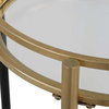 Dolly Round Bar Cart, Bar Carts & Cabinet by Uttermost, 22" width x 29.75" height x 22" depth thumbnail 6