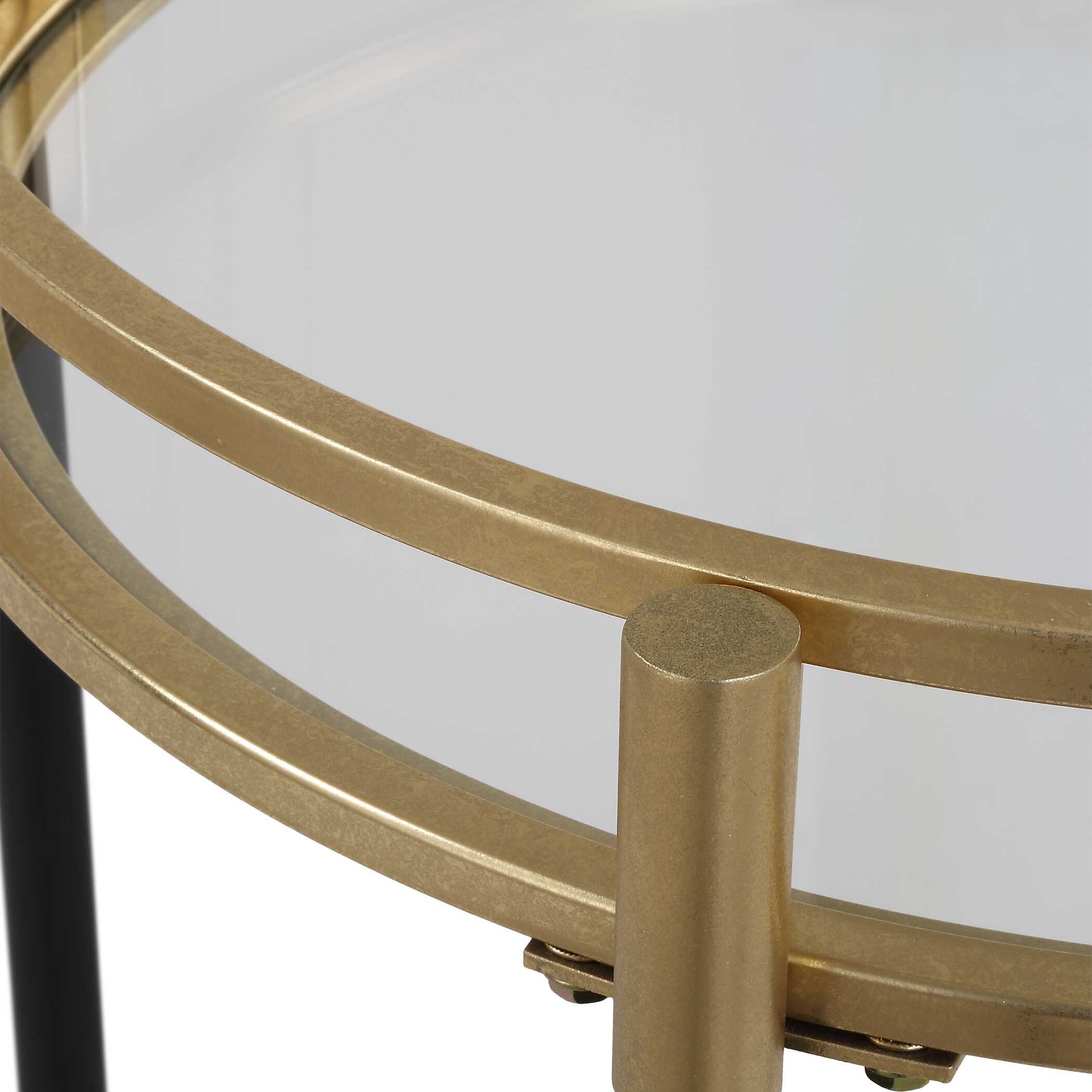 Dolly Round Bar Cart large image 