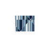 Pinwheel Stripe Blue Wall Mural thumbnail 3