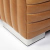 Ricciardo Cognac Leather Three Seater Sofa thumbnail 8