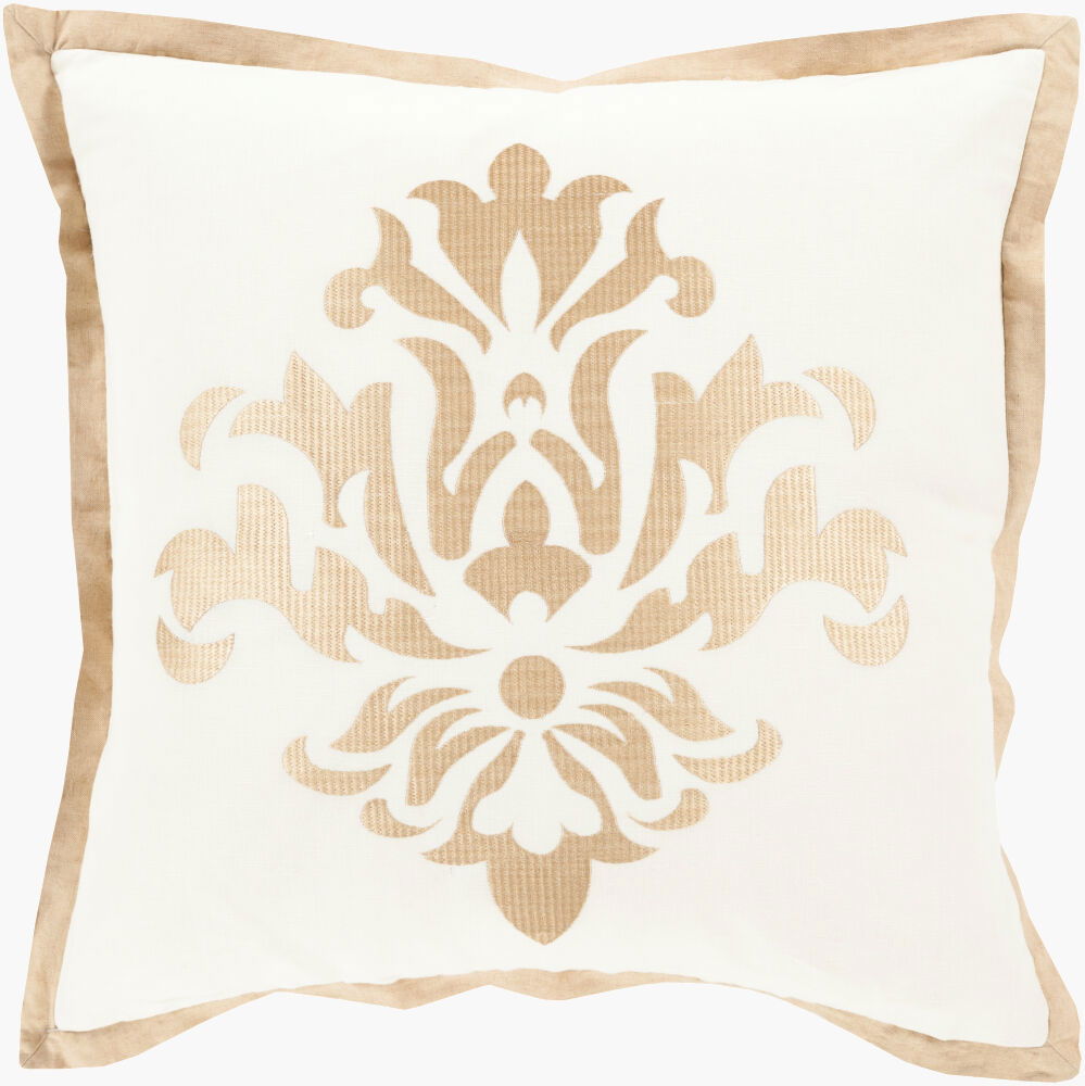 Cosette Accent Pillow, Decorative Pillow by Surya, 18" length x 18" width