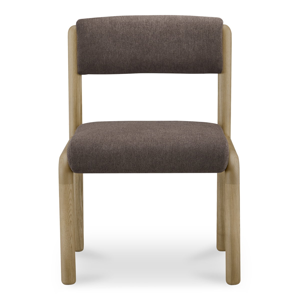 April Dining Chair Deep Brown-set Of Two, by Moe's Home, 21.6" width x 32" height x 23" depth View 1
