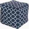 Rain Pouf, Ottoman by Surya, 18" width x 18" height thumbnail