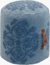 Wedgemore Pouf, Ottoman by Surya, 18" width x 18" height thumbnail