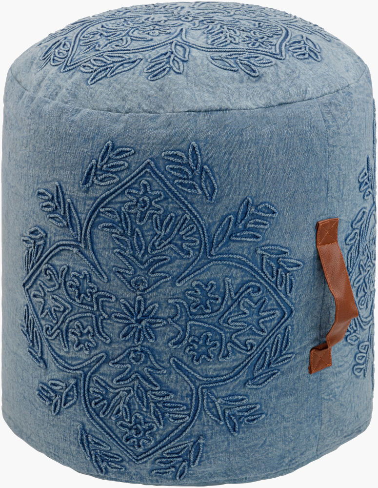 Wedgemore Pouf, Ottoman by Surya, 18" width x 18" height