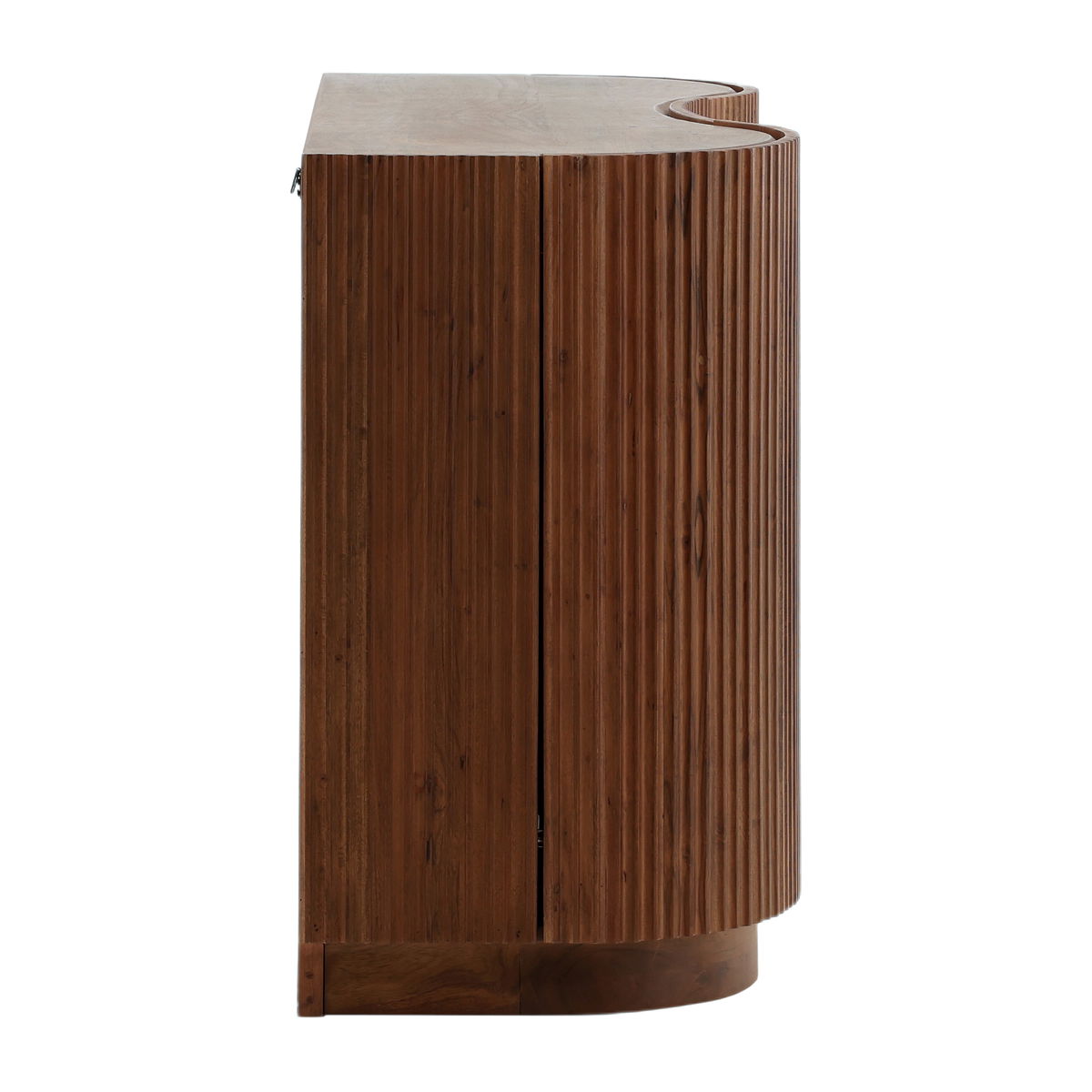 Carlton Sideboard Brown, Sideboards & Buffet by Dovetail, 68" width x 34.18" height x 19.75" depth View 3