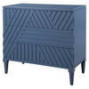 Colby Blue Drawer Chest, Cabinets & Chest by Uttermost, 36" width x 33" height x 18" depth thumbnail 5