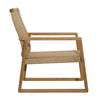 Fay Occasional Chair Nat, Accent Chair by Dovetail, 25.39" width x 32.5" height x 31.1" depth thumbnail 3
