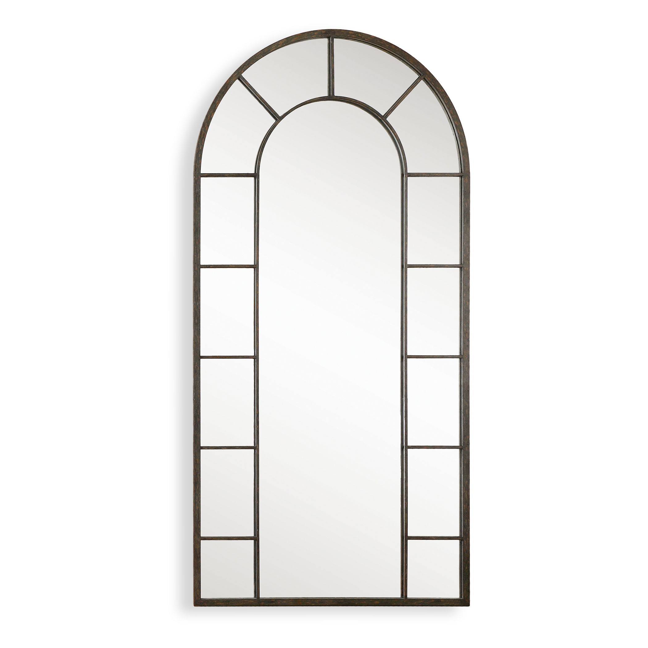 Dillingham Black Arch Mirror large image 