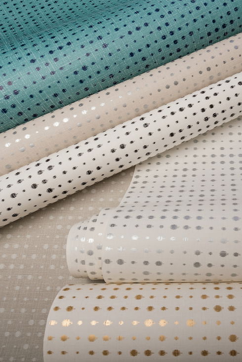 Blue Dotted Spark Wallpaper
