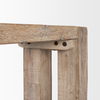 McArthur Whitewash Reclaimed Wood Console Table, by Mercana, 55" length x 16" width x 30" height thumbnail 9