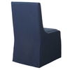 Coley Denim Armless Chair, Furniture by Uttermost, 23" width x 39.5" height x 25" depth thumbnail 7