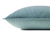 Brigette Romanek x Loloi Blue Pillow, Decorative Pillow, 26" length x 26" width thumbnail 2
