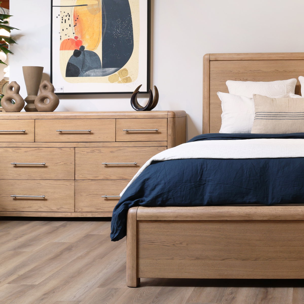 Tricia Dresser Natural, by Dovetail, 68" width x 38" height x 20" depth View 8