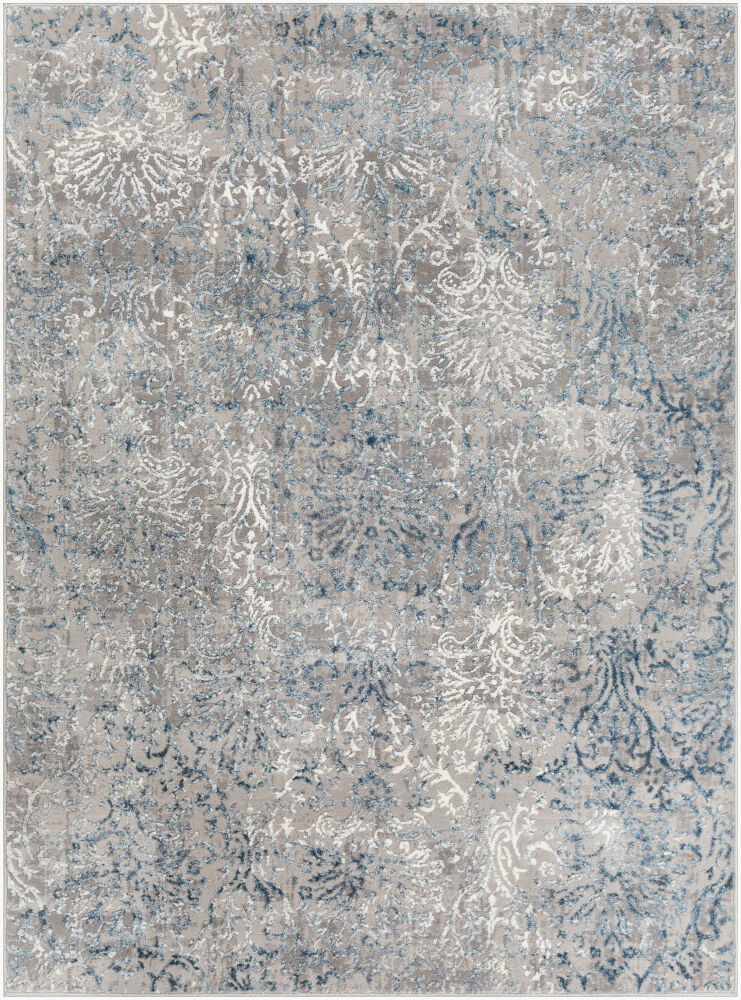 Katmandu Machine Woven Rug, by Surya, 7'2.61" length x 5'2.99" width
