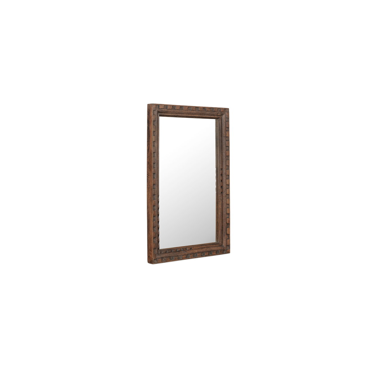 Holland Mirror Large Brown, by Moe's Home, 24" width x 36" height x 2" depth View 2