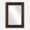 Catron Aged Walnut Mirror, by Uttermost, 2'9.87" width x 3'9.62" height x 2" depth thumbnail 1