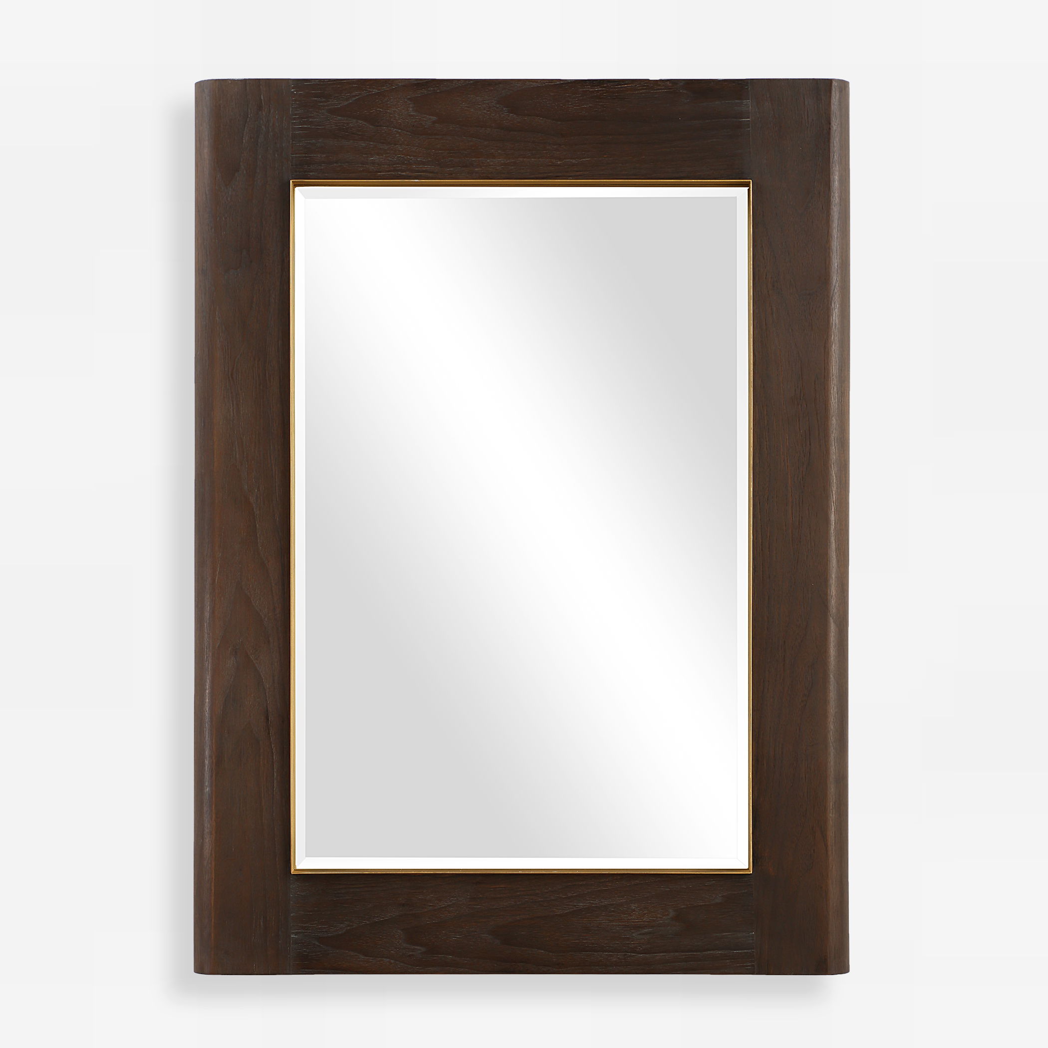 Catron Aged Walnut Mirror large image 